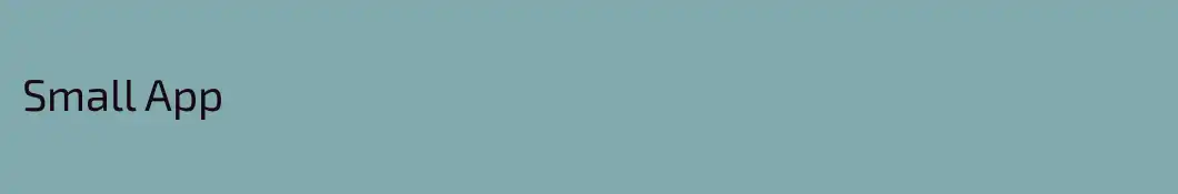 Small App